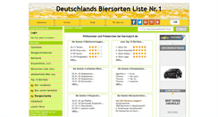 Desktop Screenshot of biermap24.de